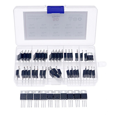 50Pcs/Box 10 Kinds Triode Thyristor Kit BT136-600E BT137 BT1
