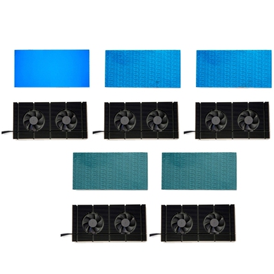 Aluminum Graphics Card Cooler PWM Fan GPU Backplate Panel Co