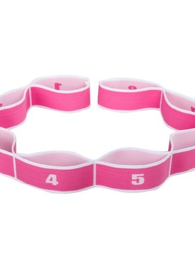 Yoga Pull Strap Stretching Band Loop Fitness Exercise Resist