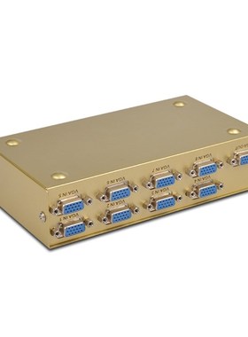 vga switch vga switch 8 in 1 out Support 1920*1440 250MHz f