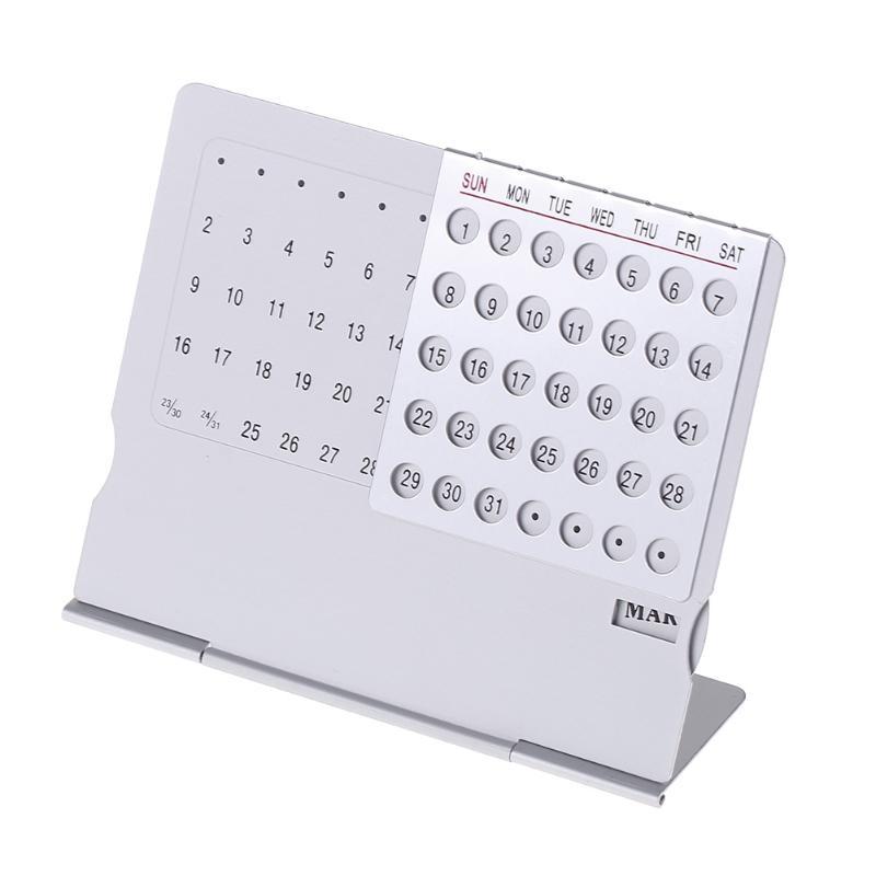 ALLOYSEED 2018 Super Perpetual Unique 100 Years Calendar Alu