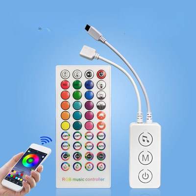 New LED Controller SP611E Bluetooth Music App IR 40 Keys for