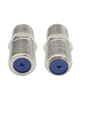 2Pcs F Female to F Female Coupler F81-3GHz RF Coaxial Splice