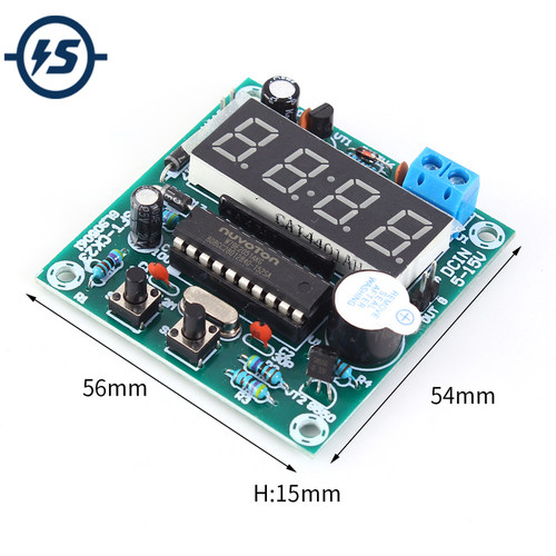 Electronic Clock DIY 4Bit 0.5in DC 4.5V-20V LED Clock Module