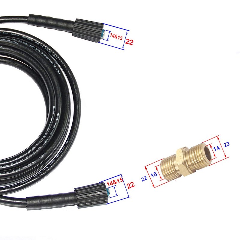 For Karcher Elitech Interskol Huter Pressure Washer Hose Cor