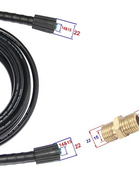 For Karcher Elitech Interskol Huter Pressure Washer Hose Cor