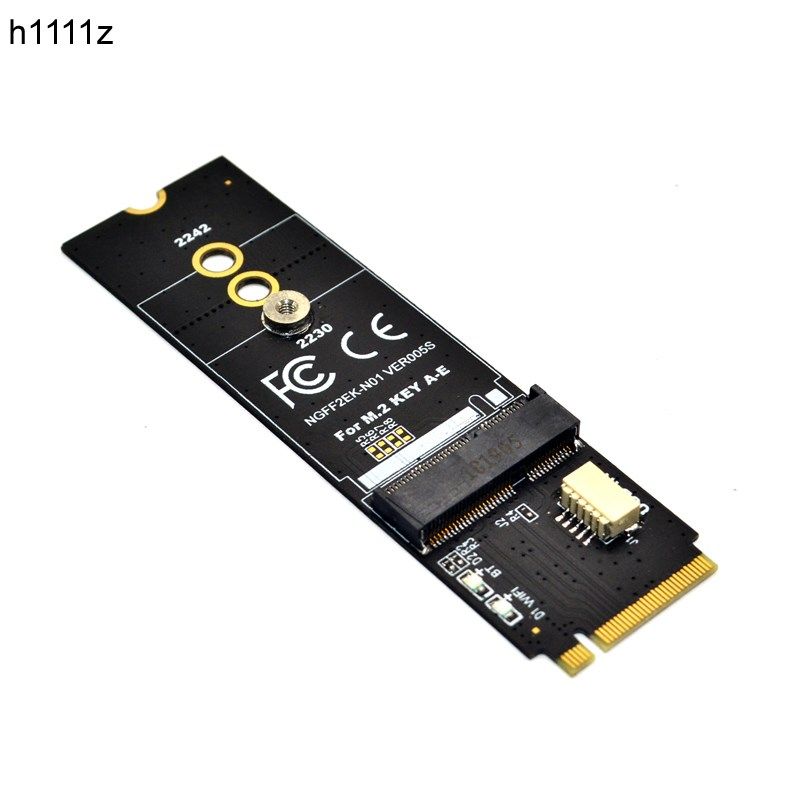 m.2 key-m to key a-e/e adapter riser card for m.2 ngff pcie