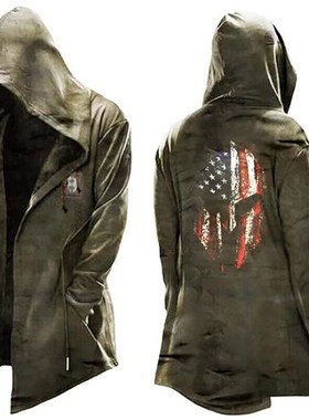 Assassin's-creed Men's Hooded Pullover Jackets Cospl