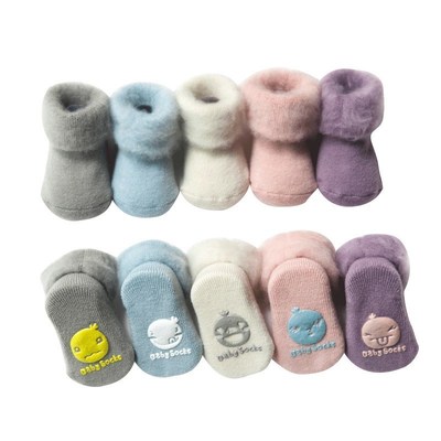 Winter Thick Terry Baby Socks Warm Newborn Cotton Boys Girls