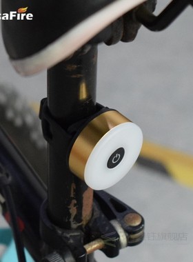 Backpack-Lamp Helmet Tail-Light Bike Led Bicycle Chargeable