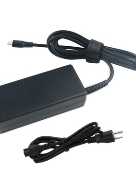 Laptop Charger 65W Type C USB-C AC Power Adapter for thinkPa
