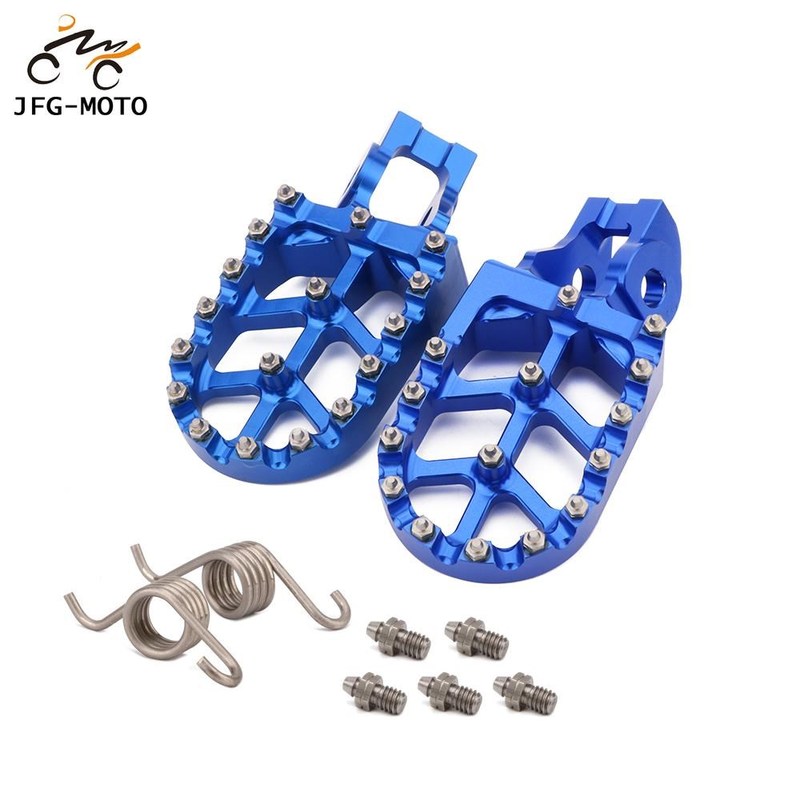 Motorcycle CNC Footrest Footpeg Foot Pegs Pedals Rests For H