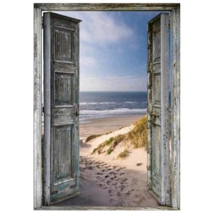 Kit Pattern Diamond Landscape DIY Door Space Embroidery Time