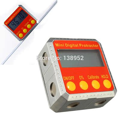 Mini Magnets Digital Protractor electronic Inclinometer Digi