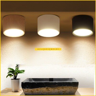 hrisdar Surface Mounted LED Downlight 5W 7W 12W Nordic LED C