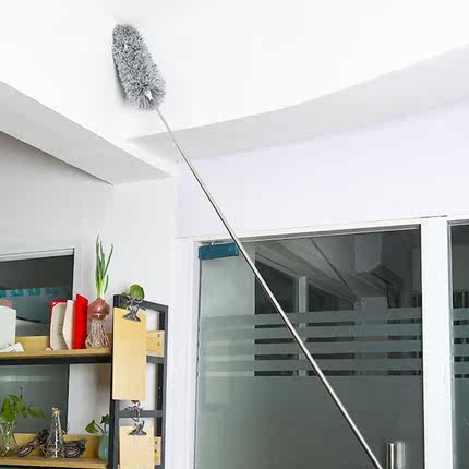 Telescopic Pole Washable Easy Apply Extendable Duster Static