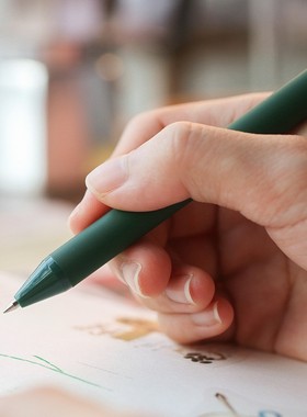 5 pcs/lot Macaron Color Gel Pens Black Colored Ink Ballpoin