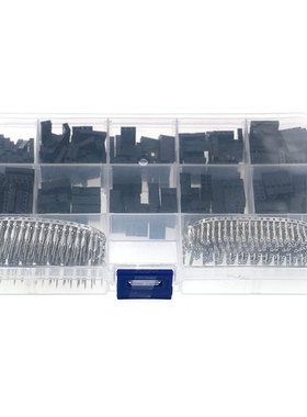610pcs Wire Jumper Pin Header Connector Housing Kit For Dupo
