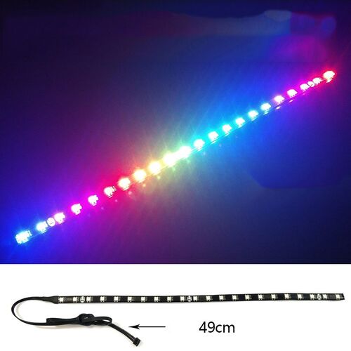 Colorful 120MM Round RGB CP Cooling Fan+Remote Control set d