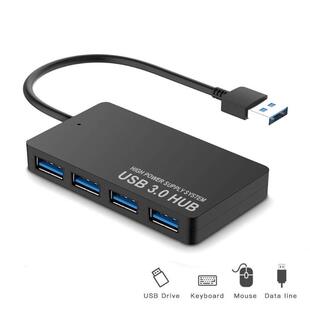 USB HUB 3.0 Cable Splitter 3.1 Type C 4 Port Power Adapter L