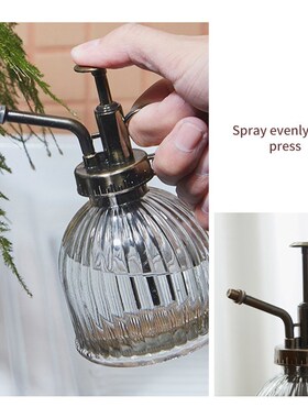 Plant Flower Glass Watering Pot Spray Bottle Sprinkler For