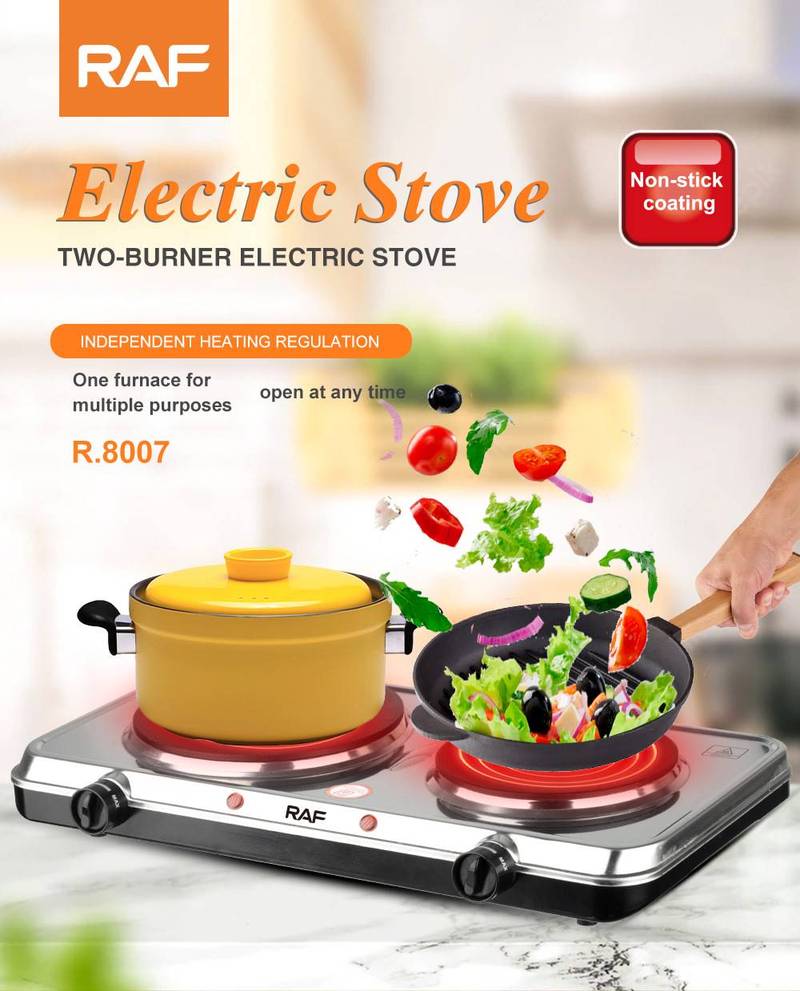 Electric stove: household dual range electric stove heating