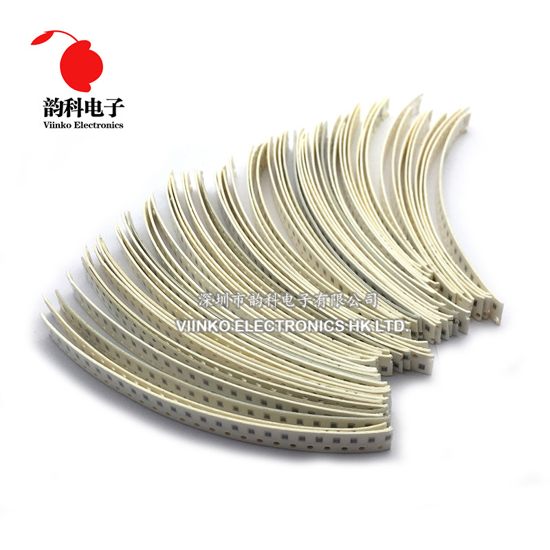 0805 SMD Ceramic Capacitor Assorted Kit 1pF~1uF 52values*25p