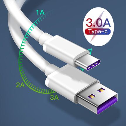 Charger Adapter With Micro USB Type C Data Sync Cable