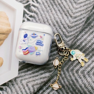 Clear Silicone Case for AirPods 1 2 Bluetooth Earphone Case