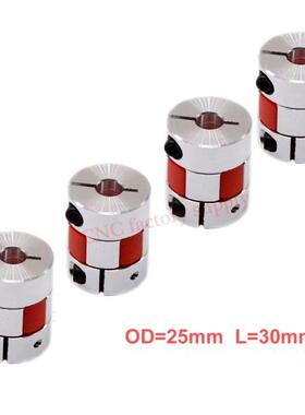 Hot4pcs/lot XB Coupler Aluminium Plum Flexible Shaft Couplin