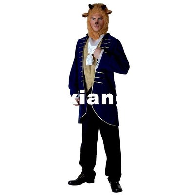 Dashing Adult Royal Looking Beast Costume The Prince Of Movi