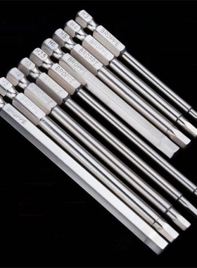 Broppe 8Pcs H1.5-H8 S2 Alloy Steel Magnetic Hexagon Head Scr