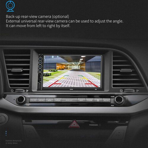 Car MP5 Player 7 Inches Bluetooth Multilingual With Reversin
