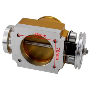 WLR RACING - NIVERSAL THROTTLE BODY 80MM THROTTLE BODY PERFO