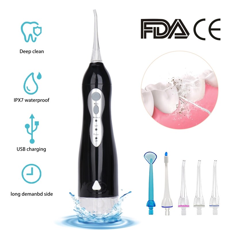 Irrigador Oral recargable por USB, hilo Dental port&aacu
