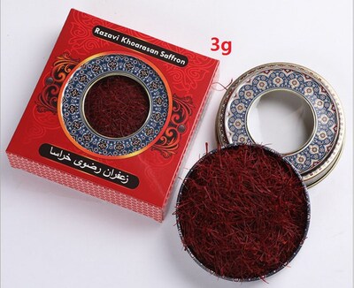 Iranian saffron saffron 3 grams 5 grams 10 grams bottled bo