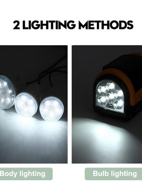 Outdoor Solar Generator Portable USB Solar Panel Charger Sys