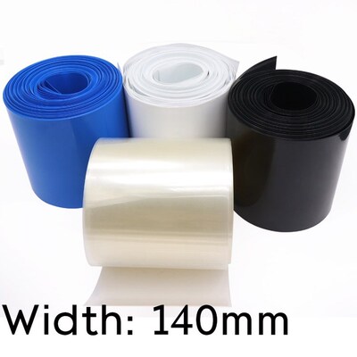 Width 140mm PVC Heat Shrink Tube Dia 88mm Lithium Battery I