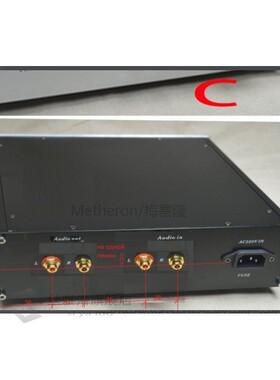 260*80*259MM All-aluminum Amplifier Chassis X2608 DIY Enclos