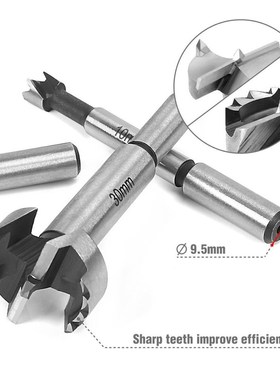 16PC Forstner Drill Bits Set 6mm-50mm Wood Drill Bits 40CR S