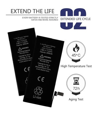 AAAAA Mobile phone Battery For iPhone 6S 6 7 5S 5 SE 6 plus