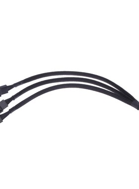 Adapter Cable 1 to 3 ways 4-pins Sleeved 1 To 3 4-Pin Extens