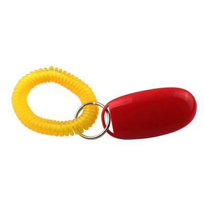 Dog Pet Click Clicker Training Obedience Agility Trainer Aid