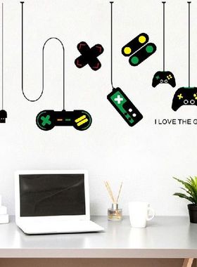 2pcs Gamer Gaming Joysticks Cool Decor Game Lover Machine