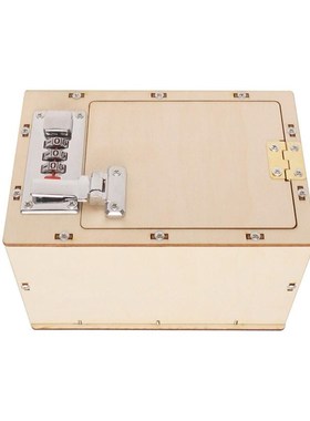 DIY Mechanical Password Box Building Model Science Experime