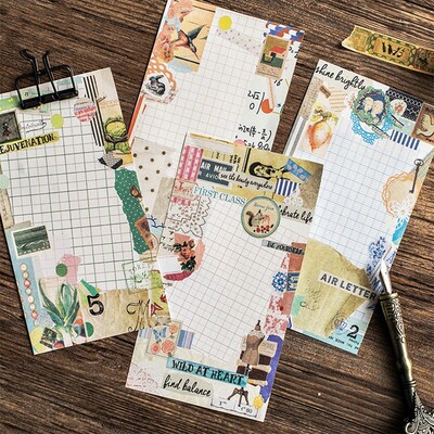 30pages Original can tear the note book junk journal dream