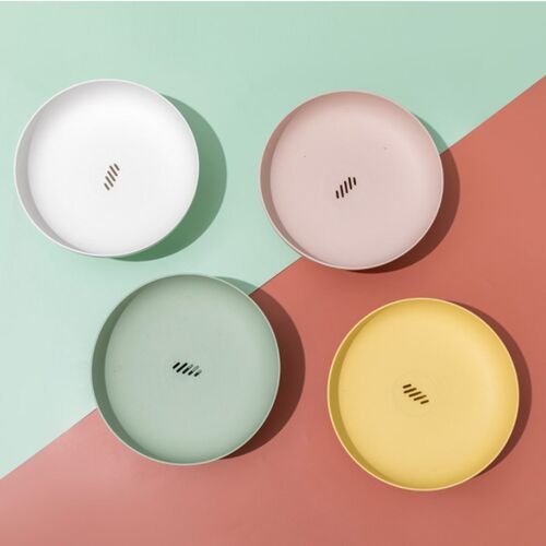 JO LIFE Creative Macaron Color Fruit Drain Basket Snack Stor