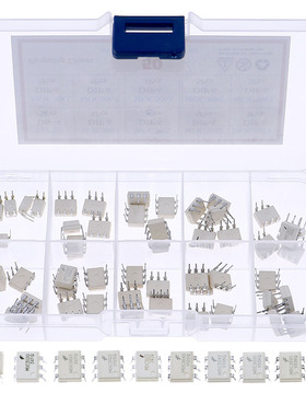 50pcs DIP Optocoupler Kit set TLP521 MOC3020 MOC3021 MOC3022