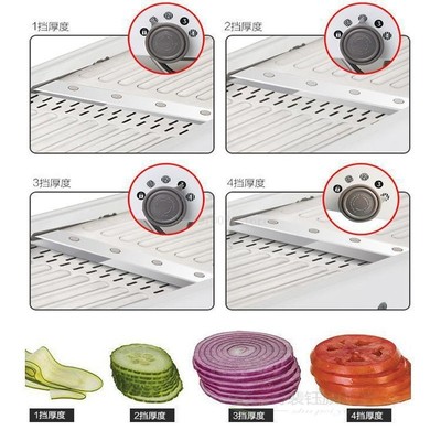 Multifunctional Manual Vegetable Cutter Mandolin Slicer Carr