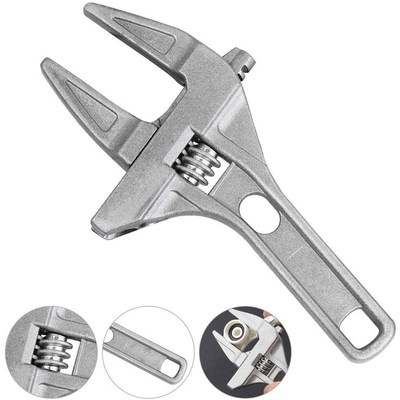 Adjustable Spanner Large Mouth Universal Key Nut Wrench Pip